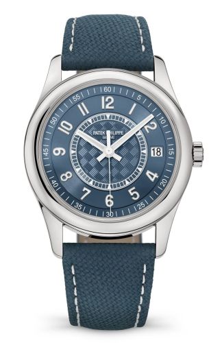 Patek Philippe Calatrava Stainless Steel / Blue : Ref Number 6007A-001
