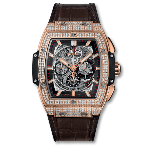 Hublot Spirit of Big Bang 45 King Gold / Pav̩ : Ref Number 601.OX.0183.LR.1704