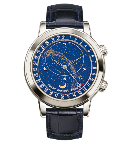 Patek Philippe Celestial 6102 Platinum / Blue : Ref Number 6102P-001