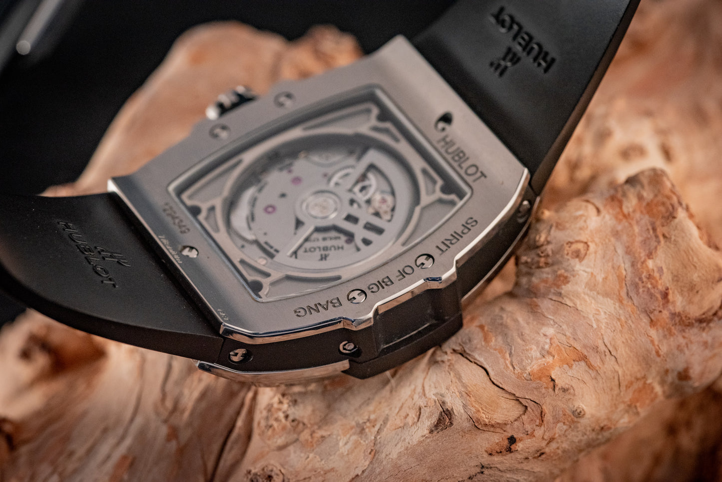 Hublot Spirit Of Big Bang Moonphase Titanium Skeleton Ref 647.NX.1137.RX Box And Papers 2021