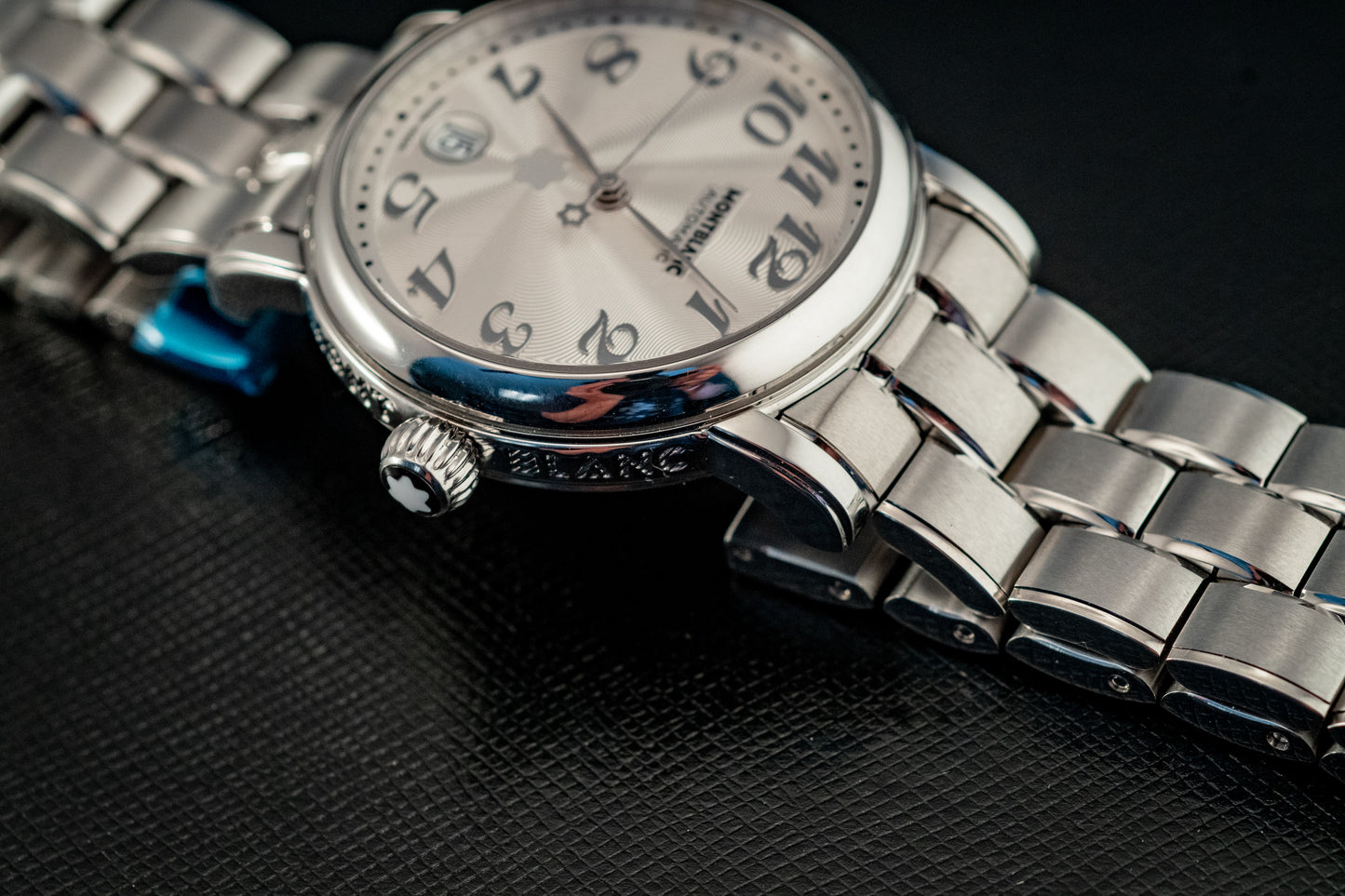 Montblanc Meisterstuck Star Automatic 36MM Stainless Steel Band Ref 7042
