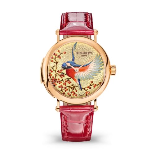 Patek Philippe Minute Repeater 7000 Rose Gold / Bird : Ref Number 7000/50R-001