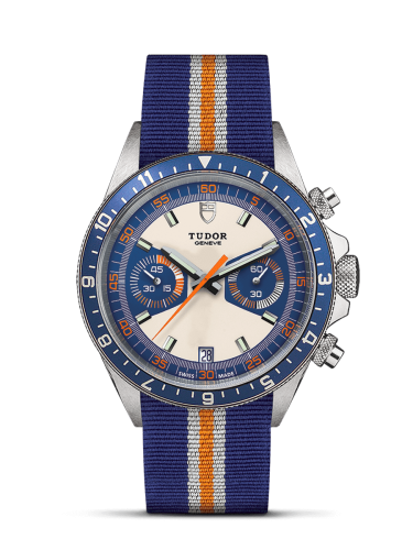 Tudor Heritage Chrono Blue / Fabric : Ref Number 70330B-0003