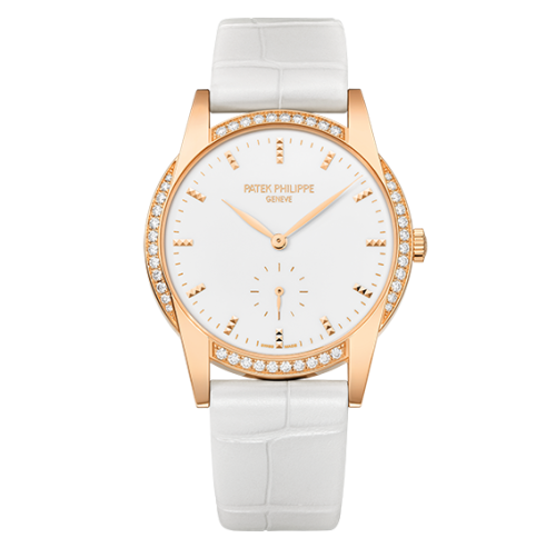 Patek Philippe Calatrava 7122 Rose Gold / White : Ref Number 7122/200R-001