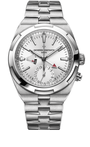 Vacheron Constantin Overseas Dual Time Stainless Steel / Silver : Ref Number 7900V/110A-B333