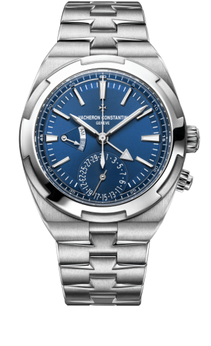 Vacheron Constantin Overseas Dual Time Stainless Steel / Blue : Ref Number 7900V/110A-B334