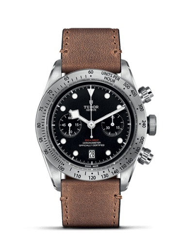 Heritage Black Bay Black Chronograph / Strap