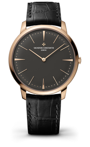 Vacheron Constantin Patrimony Contemporaine 40 Manual-Winding Pink Gold / Anthracite : Ref Number 81180/000R-9162
