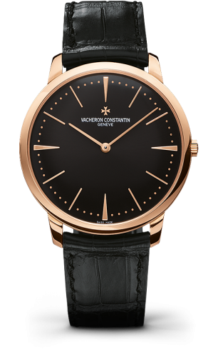 Vacheron Constantin Patrimony Contemporaine 40 Manual-Winding Pink Gold / Black : Ref Number 81180/000R-9283