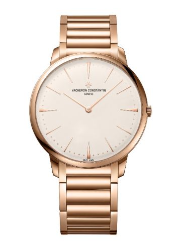 Vacheron Constantin Patrimony Contemporaine 40 Manual-Winding Pink Gold / Silver / Bracelet : Ref Number 81180/CB1R-9159