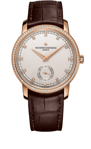 Vacheron Constantin Traditionnelle Small Seconds Pink Gold / Diamond / Silver : Ref Number 82572/000R-9604