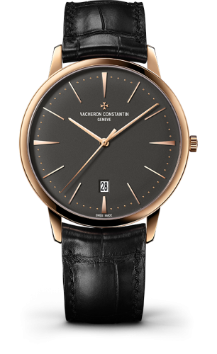 Vacheron Constantin Patrimony Contemporaine Self-Winding Pink Gold/ Anthracite : Ref Number 85180/000R-9166