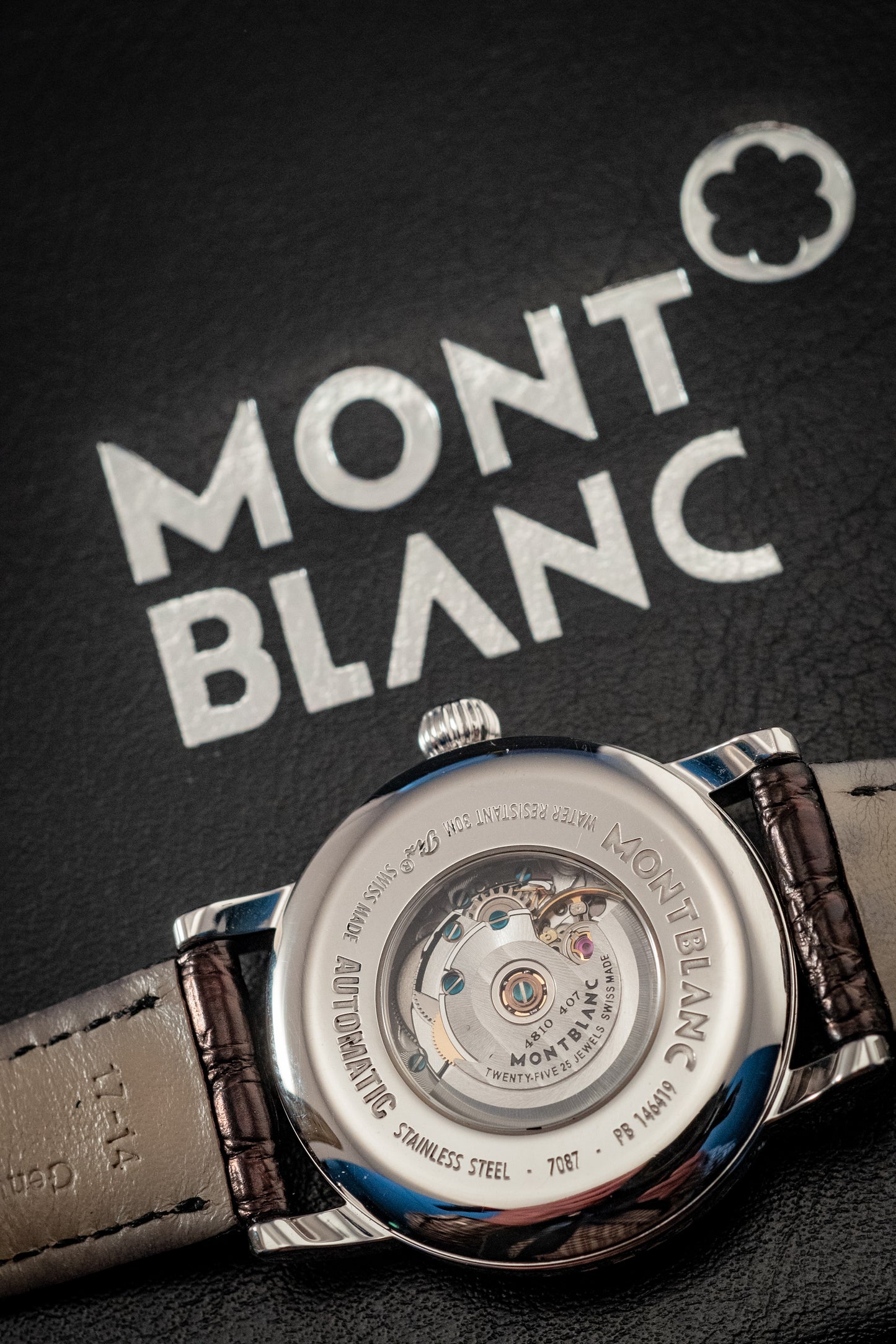 Montblanc Meisterstuck Ref 7087 Box And Papers 32MM