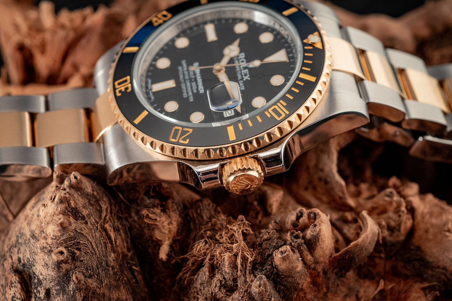 Rolex Two Tone Submariner Date 2018 40mm Box and Papers Ref 116613LN