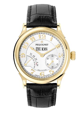 Pequignet Paris Royal Yellow Gold / Black Strap : Ref Number 9001438CN