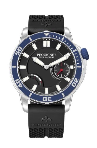 Pequignet Royale 300 Black-Blue / Rubber : Ref Number 9051443/30