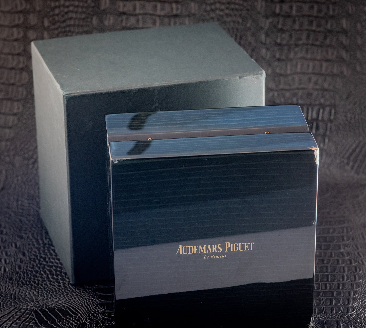 Audemars Piguet Royal Oak Offshore Chronograph Navy Box & Papers 42mm Extra Strap Ref 26470ST.OO.A027CA.01