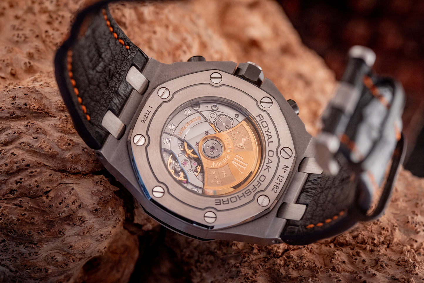 Audemars Piguet Royal Oak Offshore Chronograph Navy Box & Papers 42mm Extra Strap Ref 26470ST.OO.A027CA.01