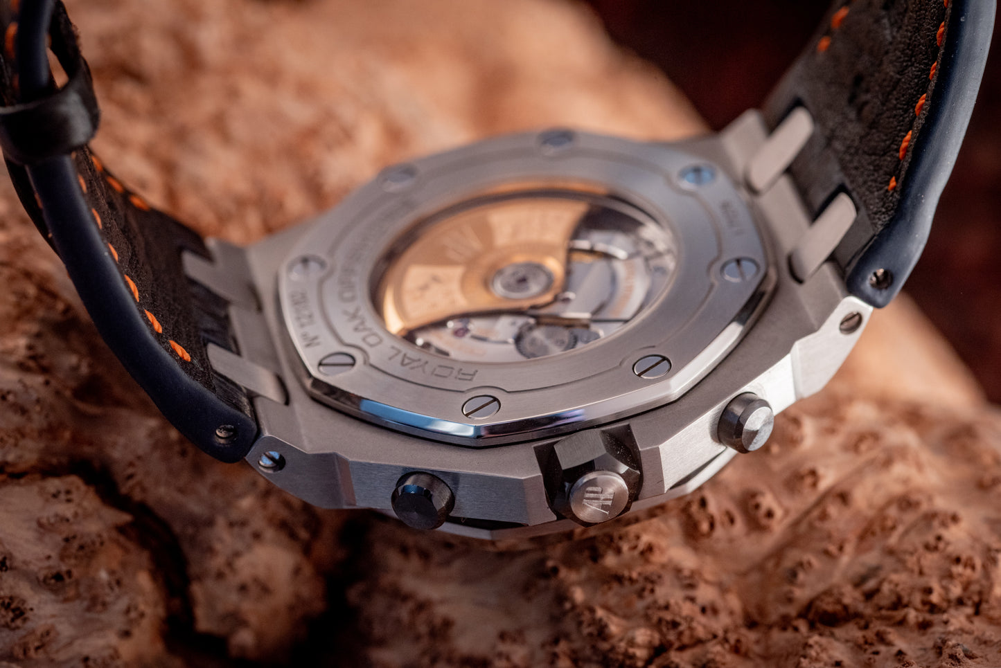 Audemars Piguet Royal Oak Offshore Chronograph Navy Box & Papers 42mm Extra Strap Ref 26470ST.OO.A027CA.01