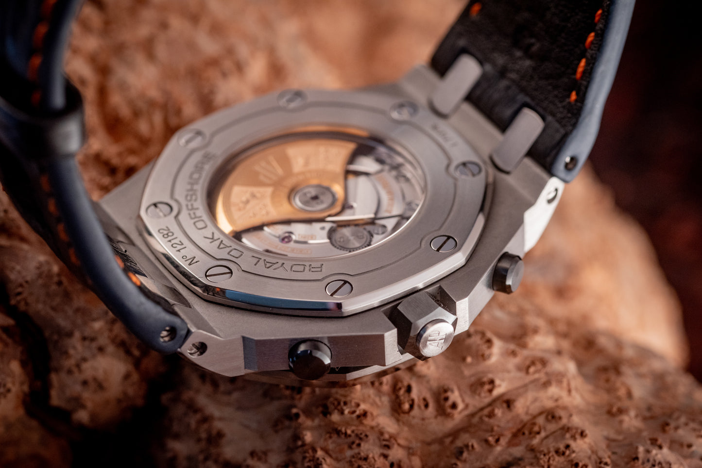 Audemars Piguet Royal Oak Offshore Chronograph Navy Box & Papers 42mm Extra Strap Ref 26470ST.OO.A027CA.01