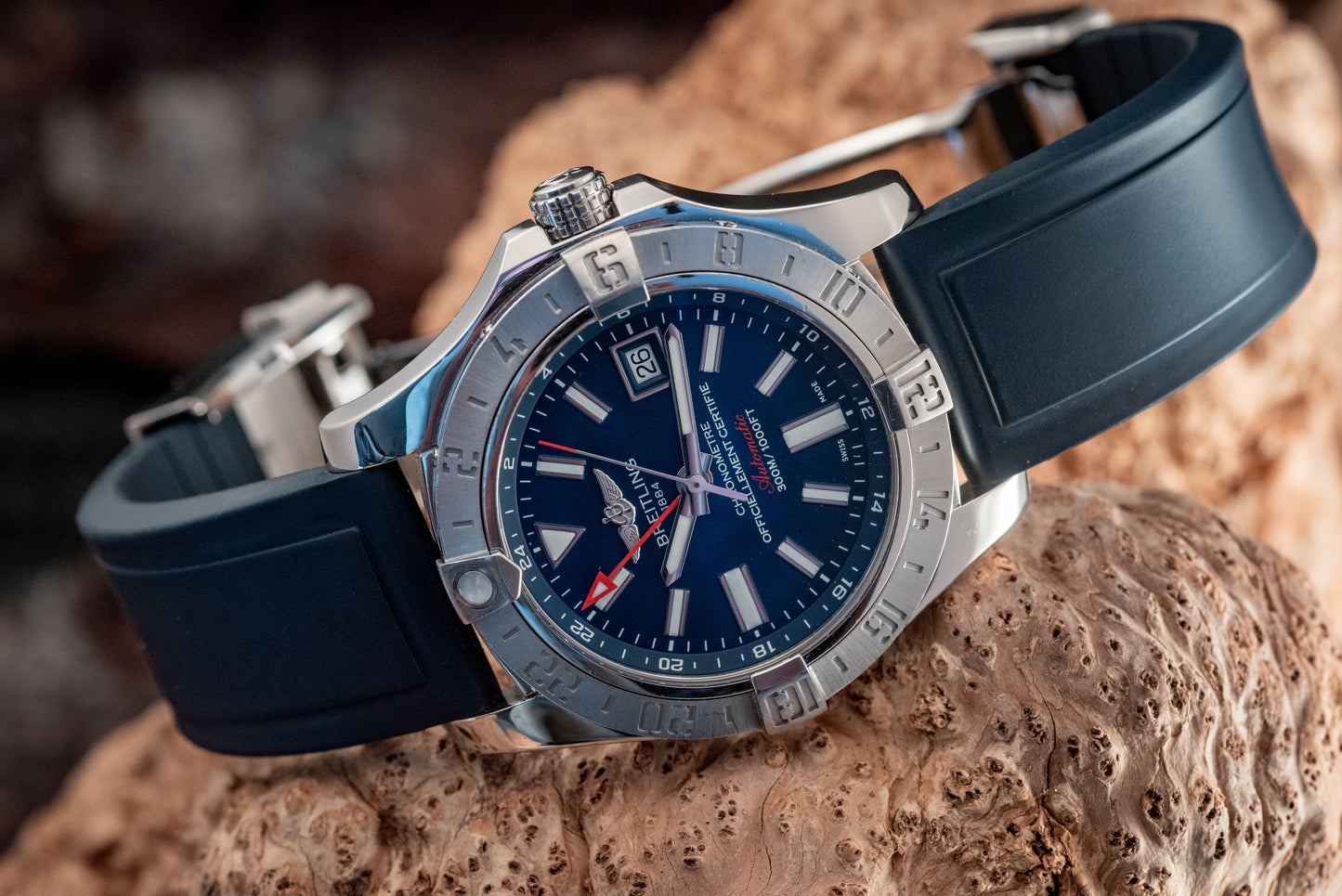 Breitling Avenger II GMT 43mm Ref A3239011/C872 Box And Papers