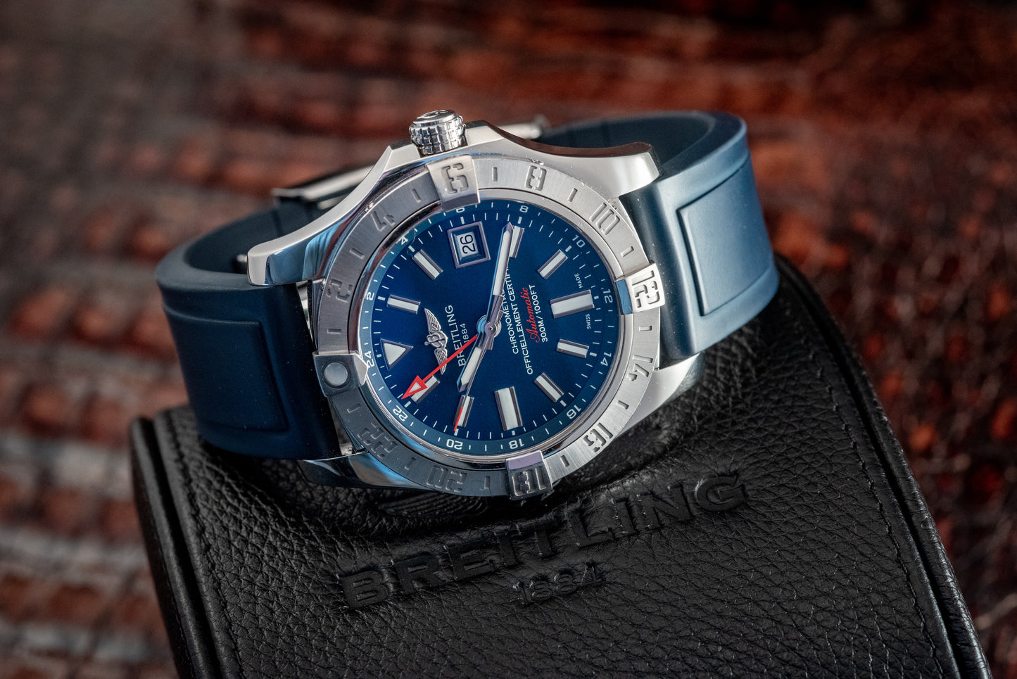 Breitling Avenger II GMT 43mm Ref A3239011/C872 Box And Papers