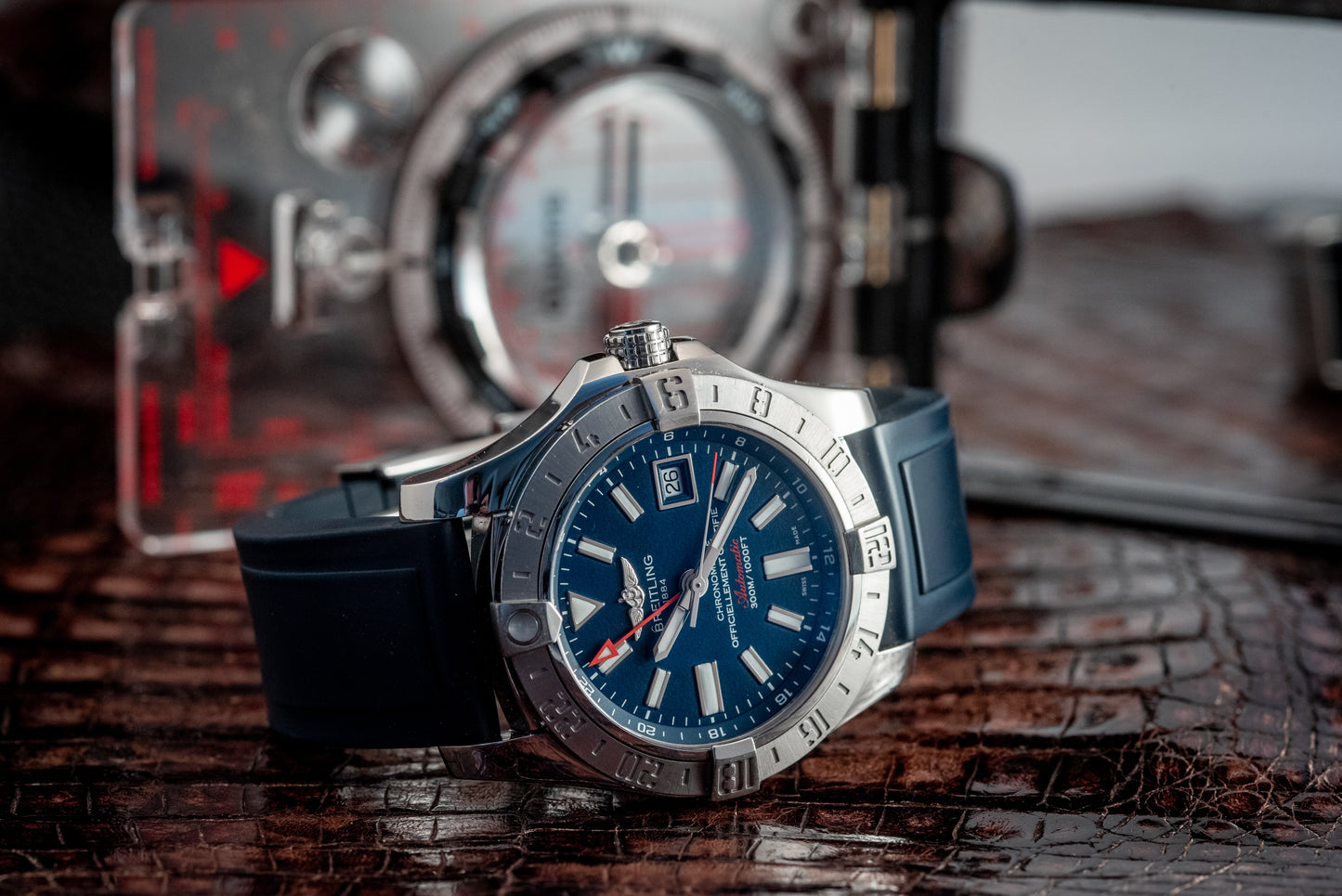 Breitling Avenger II GMT 43mm Ref A3239011/C872 Box And Papers