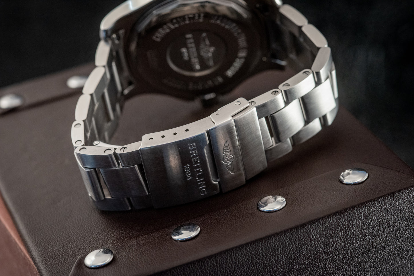 Breitling Superocean II 44MM Blue Dial 2019 Stainless Bracelet Ref A17392D8 / C910