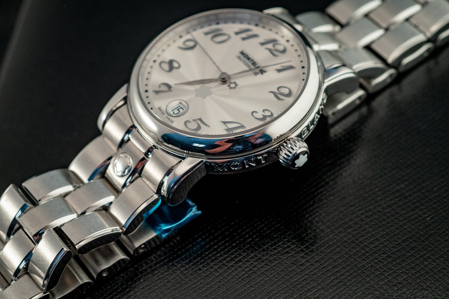 Montblanc Meisterstuck Star Automatic 36MM Stainless Steel Band Ref 7042
