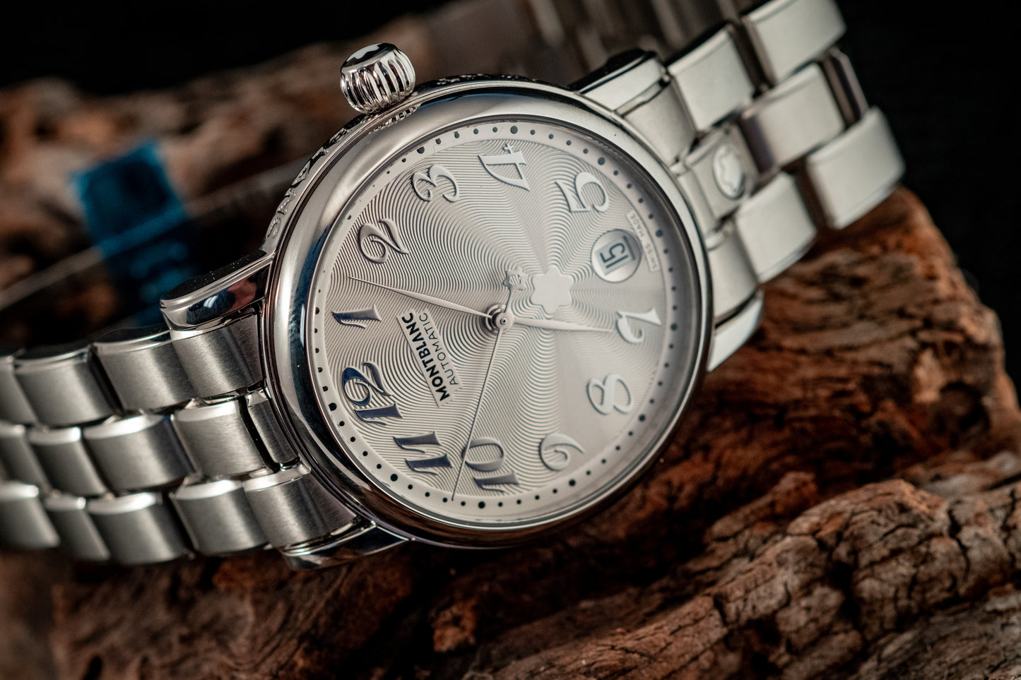 Montblanc Meisterstuck Star Automatic 36MM Stainless Steel Band Ref 7042