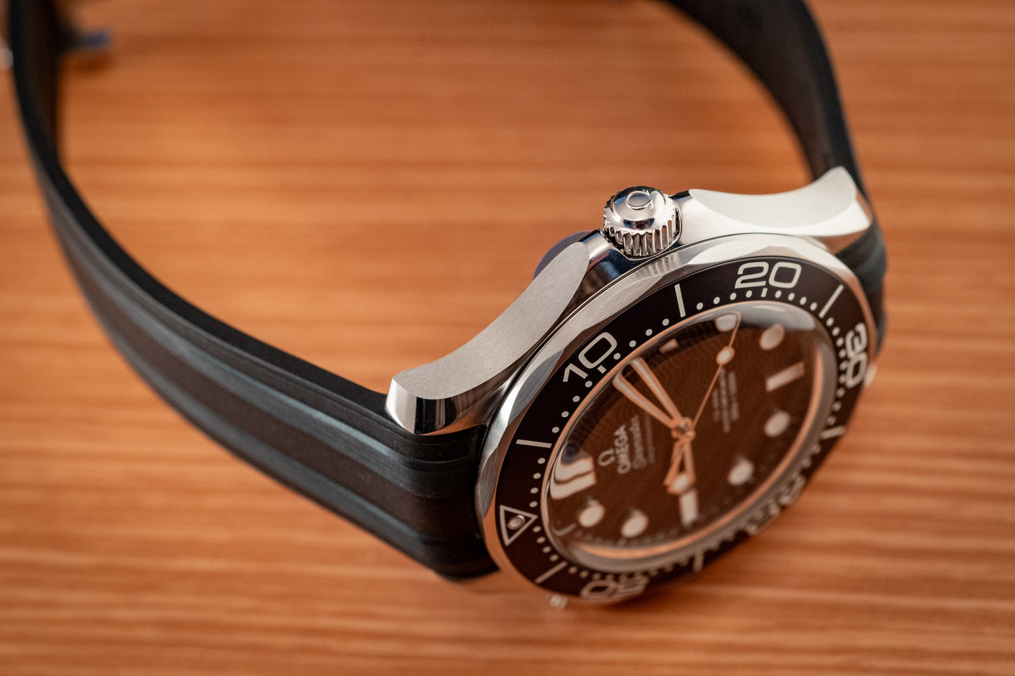 Omega July 2025 Seamaster Diver Black Wave Dial Box And Papers Ref 210.32.42.20.01.003