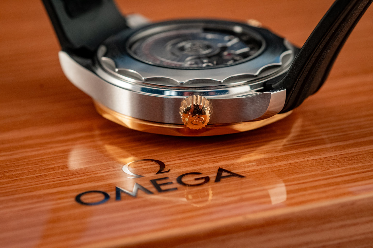 Omega Seamaster Senda Gold 300M Diver 2019 Box And Papers Ref 210.22.42.20.01.001
