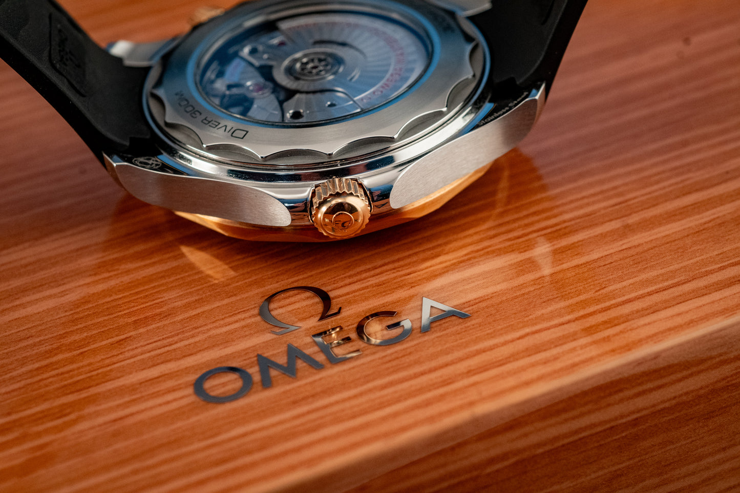 Omega Seamaster Senda Gold 300M Diver 2019 Box And Papers Ref 210.22.42.20.01.001