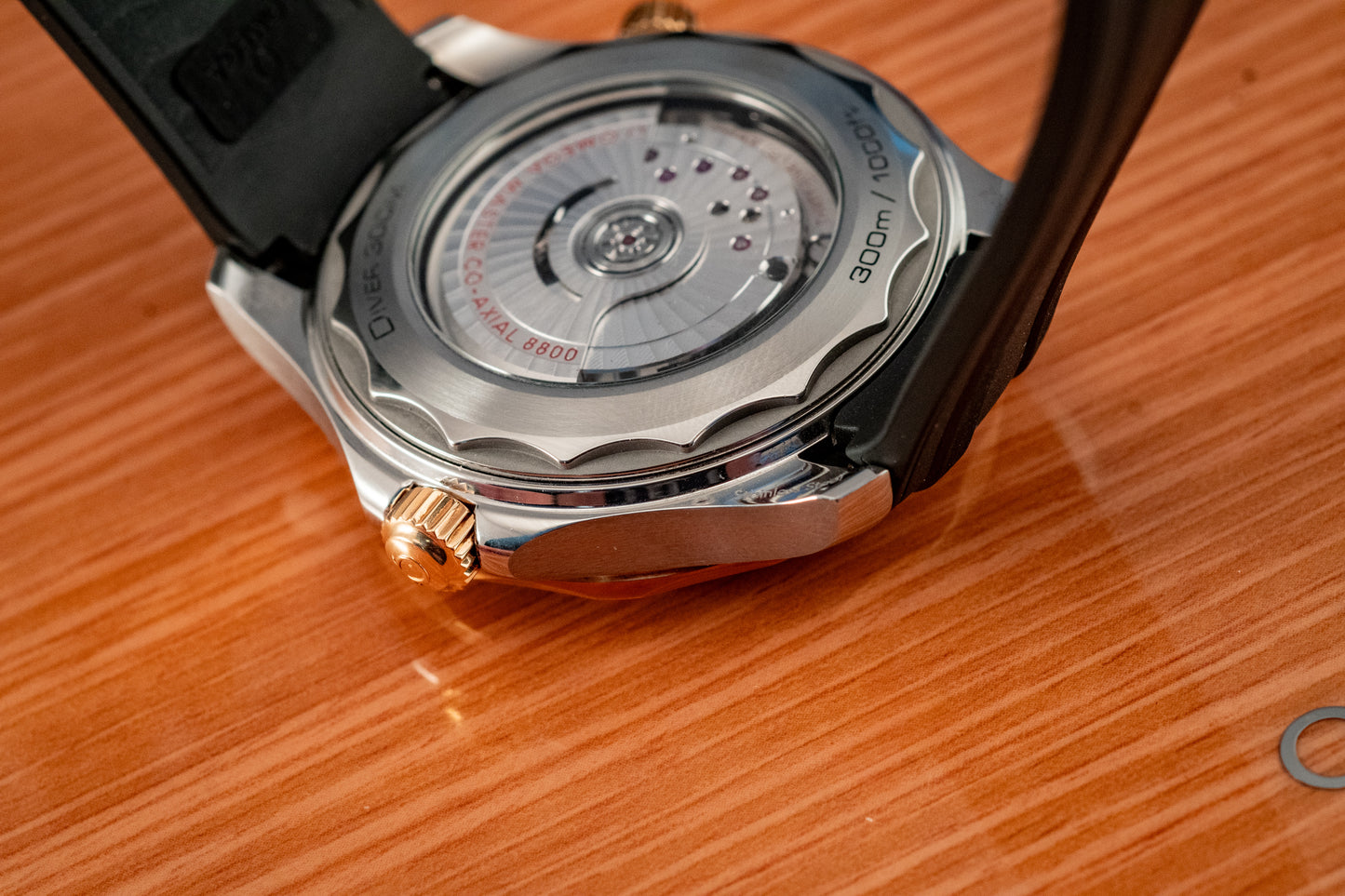 Omega Seamaster Senda Gold 300M Diver 2019 Box And Papers Ref 210.22.42.20.01.001