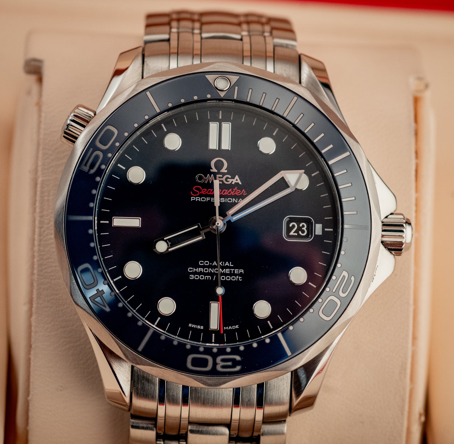 Omega 2022 Seamaster Diver 300m 41mm Blue Dial Ref 212.30.41.20.03.001
