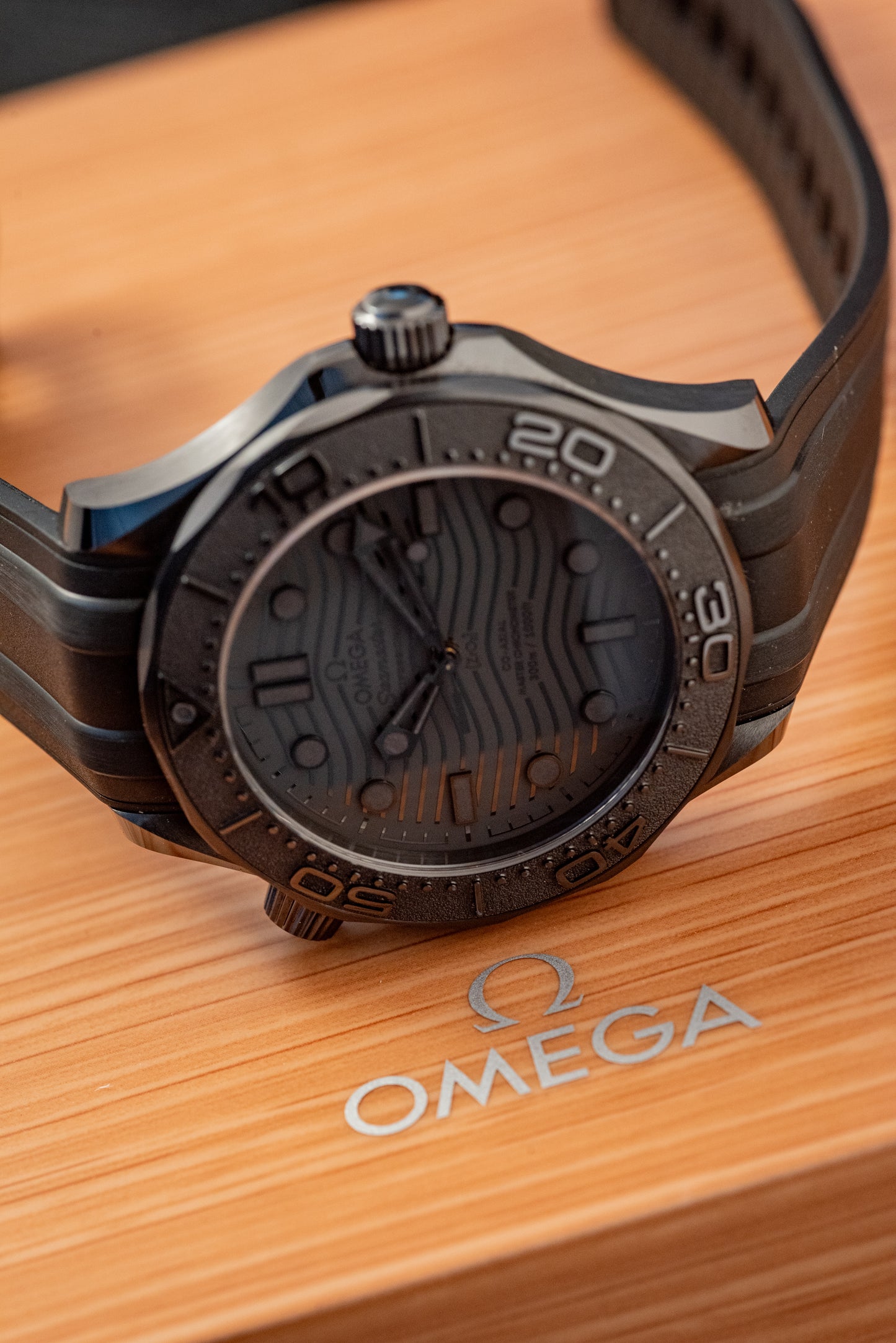 Omega Seamaster Diver 300M Black Ceramic 2023 Box And Papers 210.92.44.20.01.003