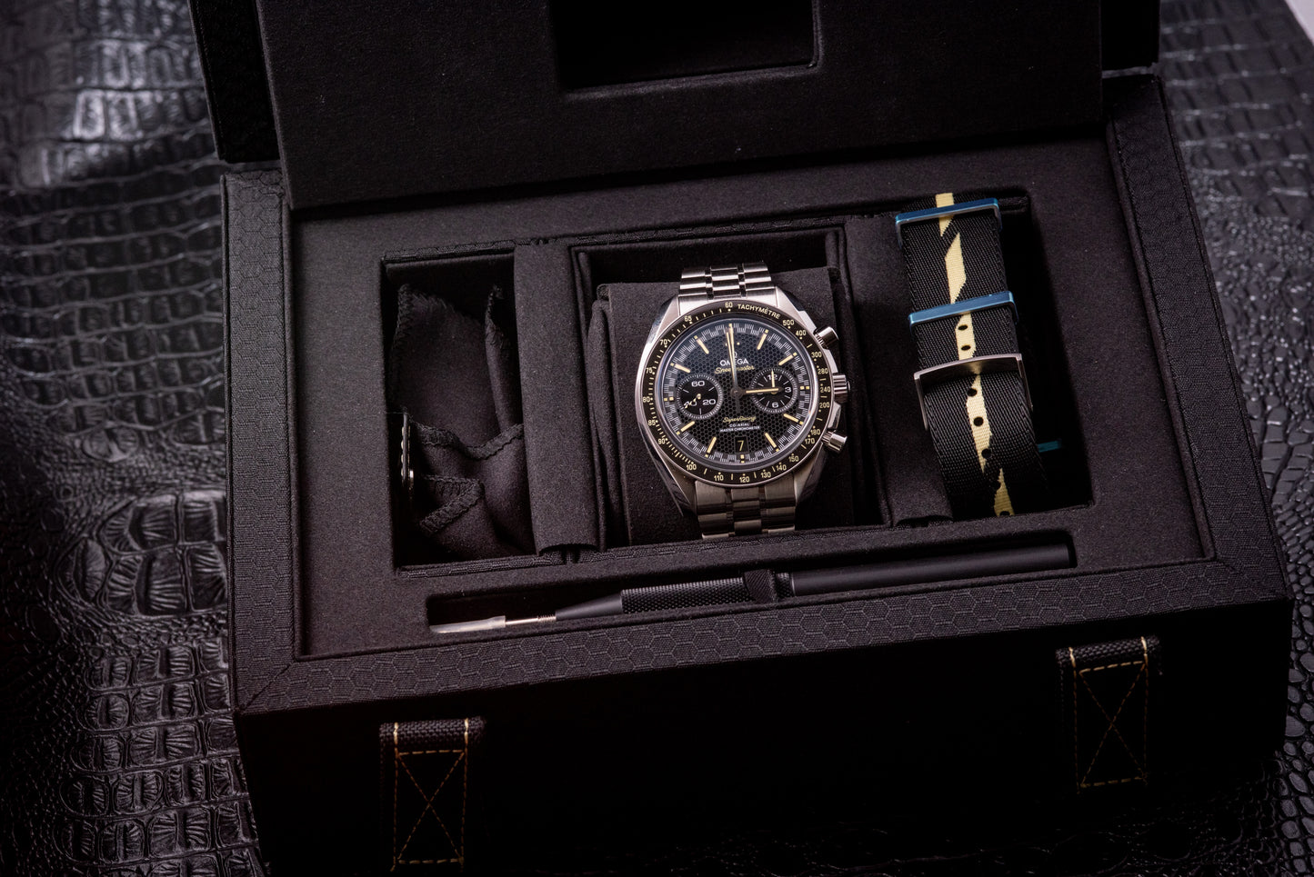 Omega Speedmaster Super Racing Co-Axial 2024 Ref 329.30.44.51.01.003 Box And Papers