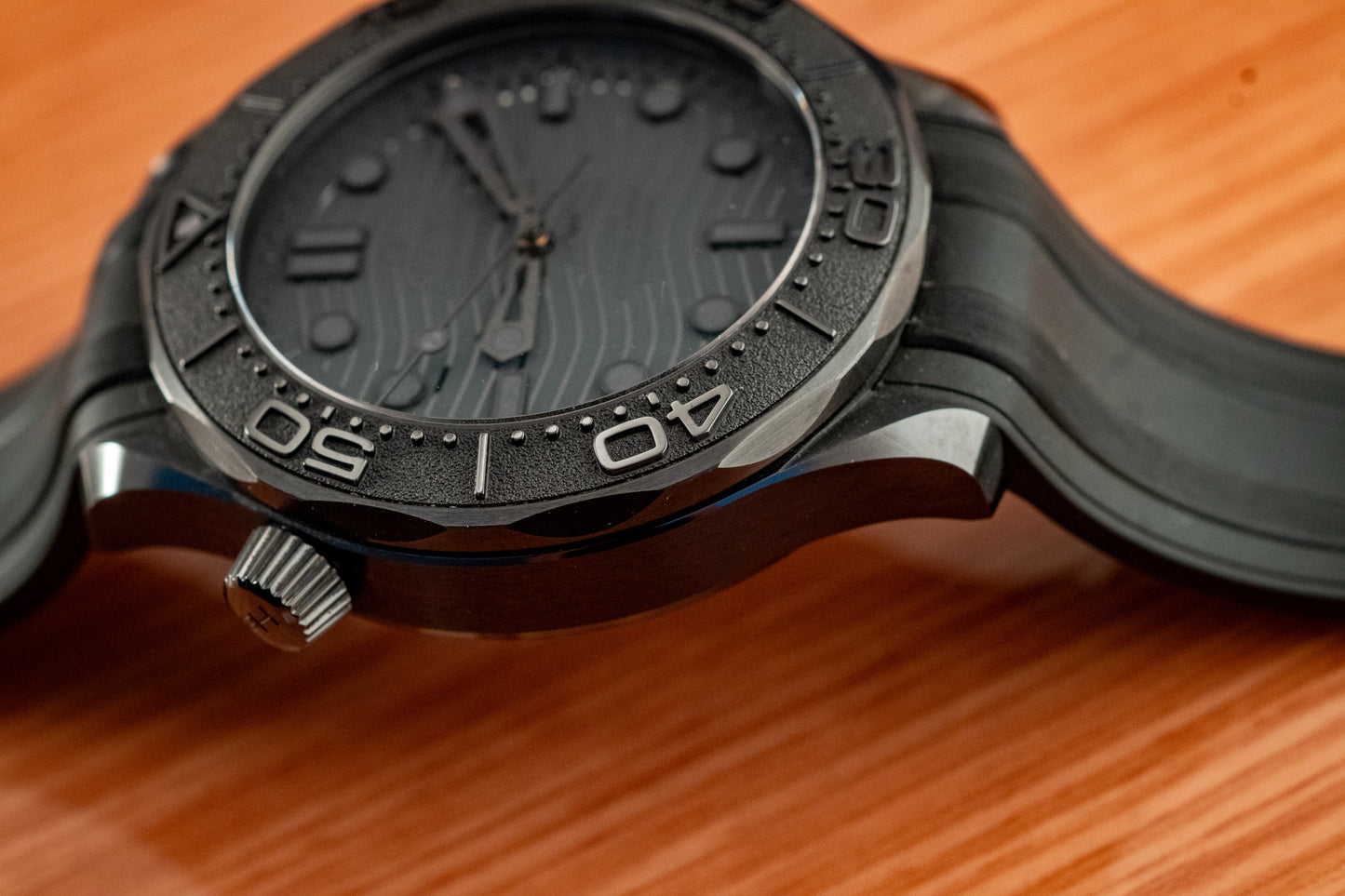Omega Seamaster Diver 300M Black Ceramic 2024 Box And Papers 210.92.44.20.01.003