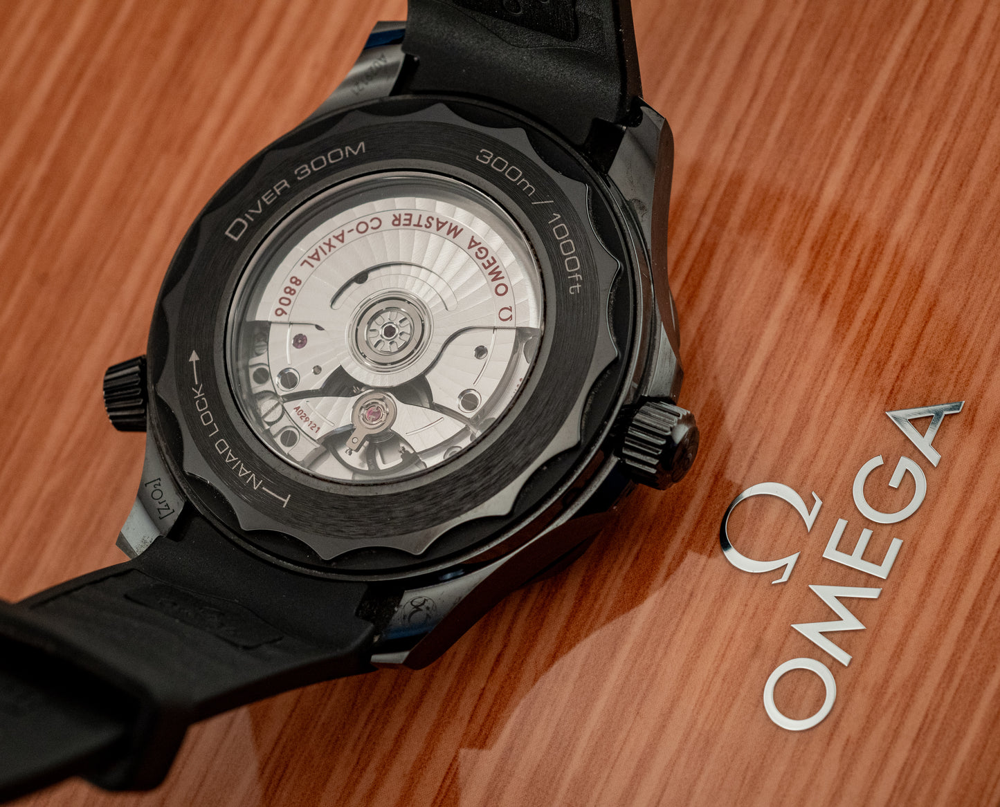 Omega Seamaster Diver 300M Black Ceramic 2024 Box And Papers 210.92.44.20.01.003