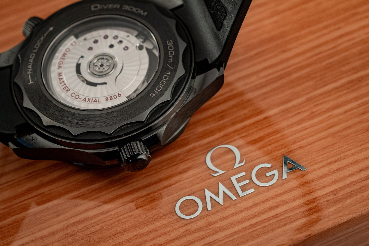 Omega Seamaster Diver 300M Black Ceramic 2024 Box And Papers 210.92.44.20.01.003