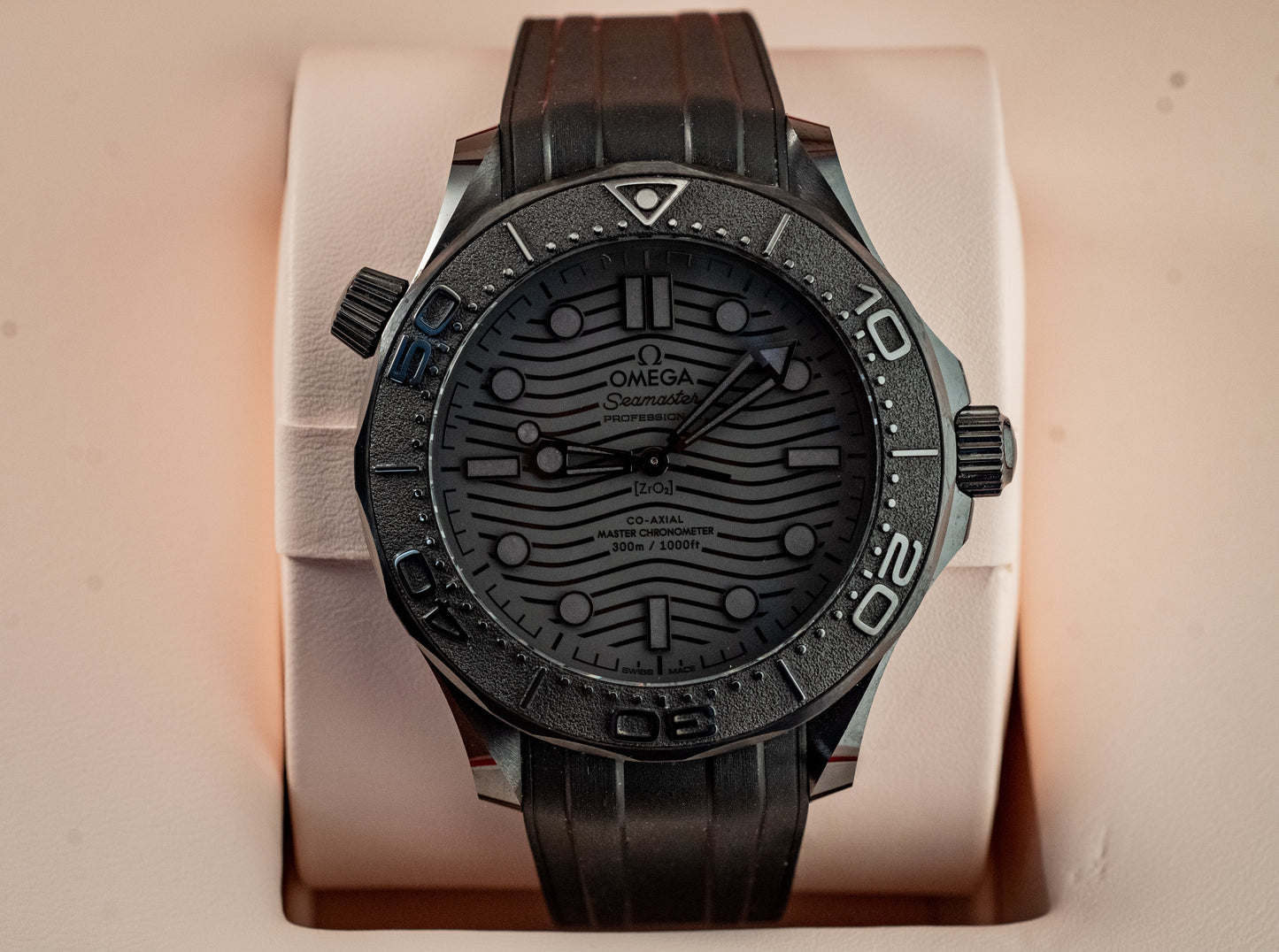 Omega Seamaster Diver 300M Black Ceramic 2024 Box And Papers 210.92.44.20.01.003
