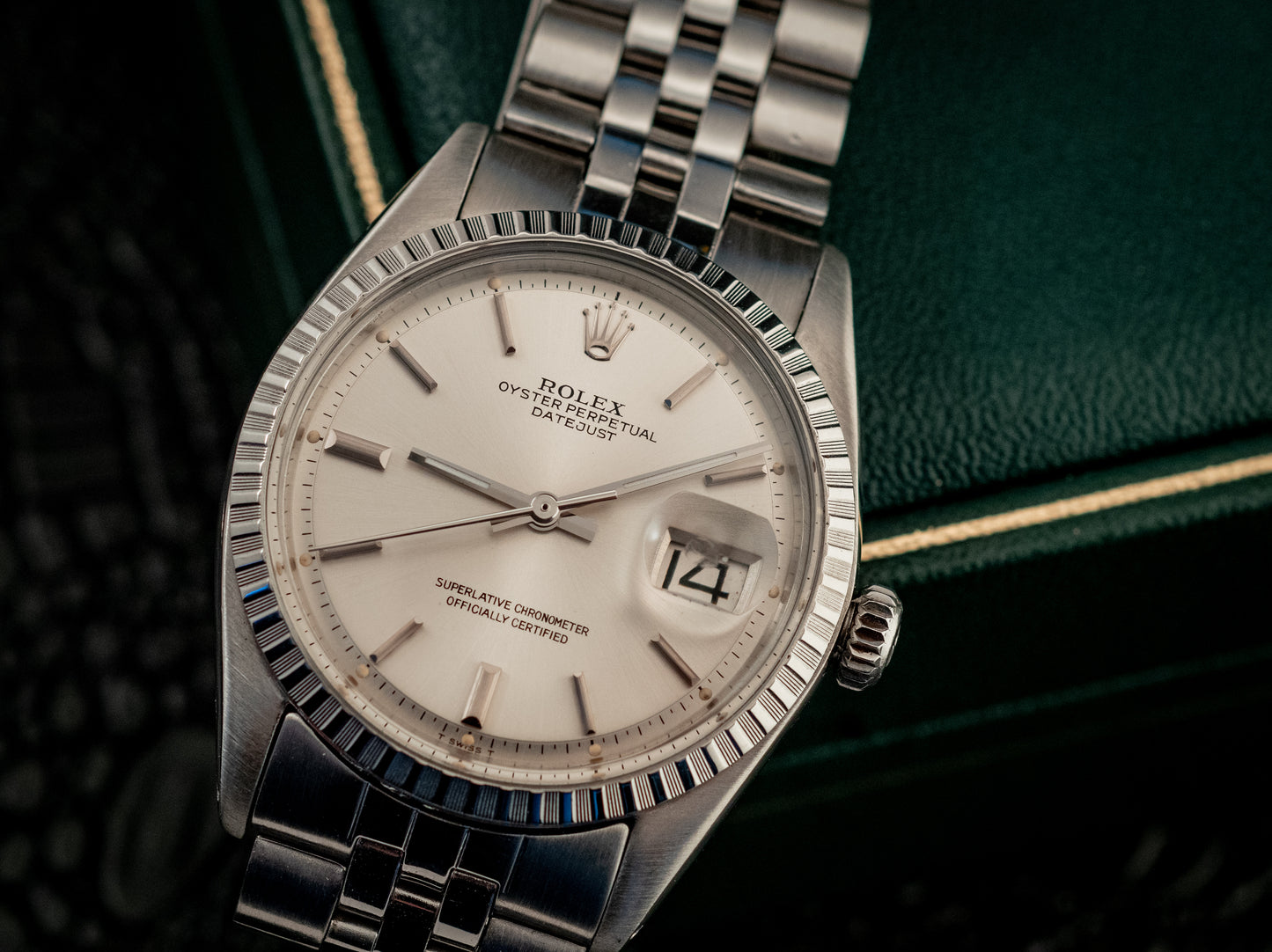 Rolex Datejust 36MM Oyster Perpetual Jubilee Stainless Steel Ref 1603