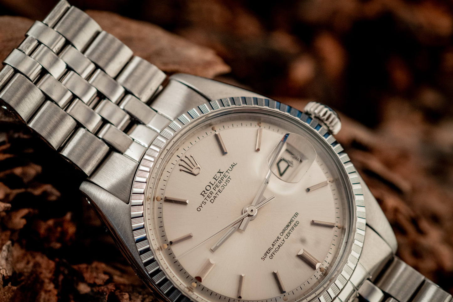 Rolex Datejust 36MM Oyster Perpetual Jubilee Stainless Steel Ref 1603