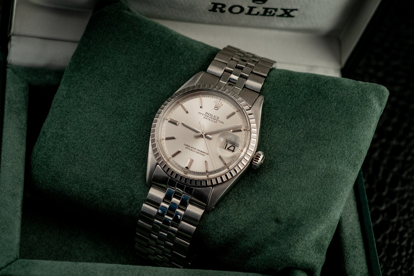 Rolex Datejust 36MM Oyster Perpetual Jubilee Stainless Steel Ref 1603