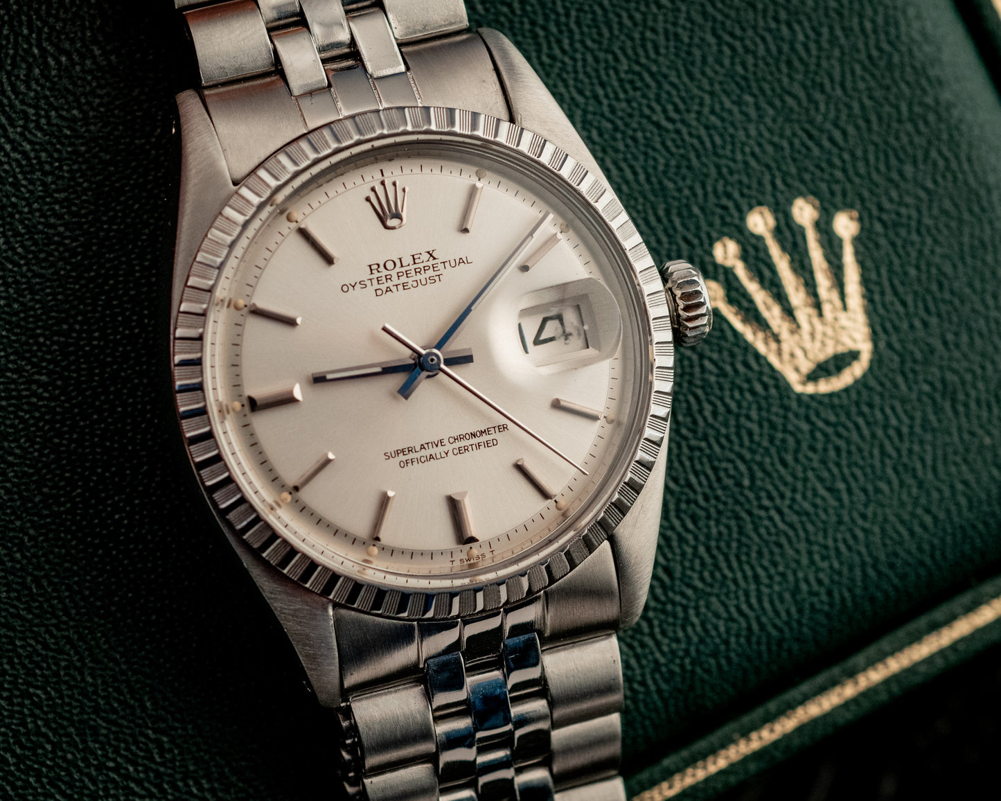 Rolex Datejust 36MM Oyster Perpetual Jubilee Stainless Steel Ref 1603