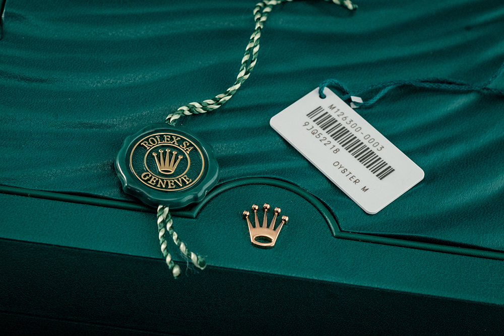 Rolex Datejust 41MM Oystersteel Ref 126300 Box And Papers 2019 Silver Oyster Bracelet Silver Bezel