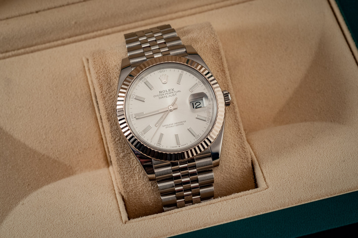 Rolex 2020 41MM Datejust Jubilee Box And Papers Ref 126334