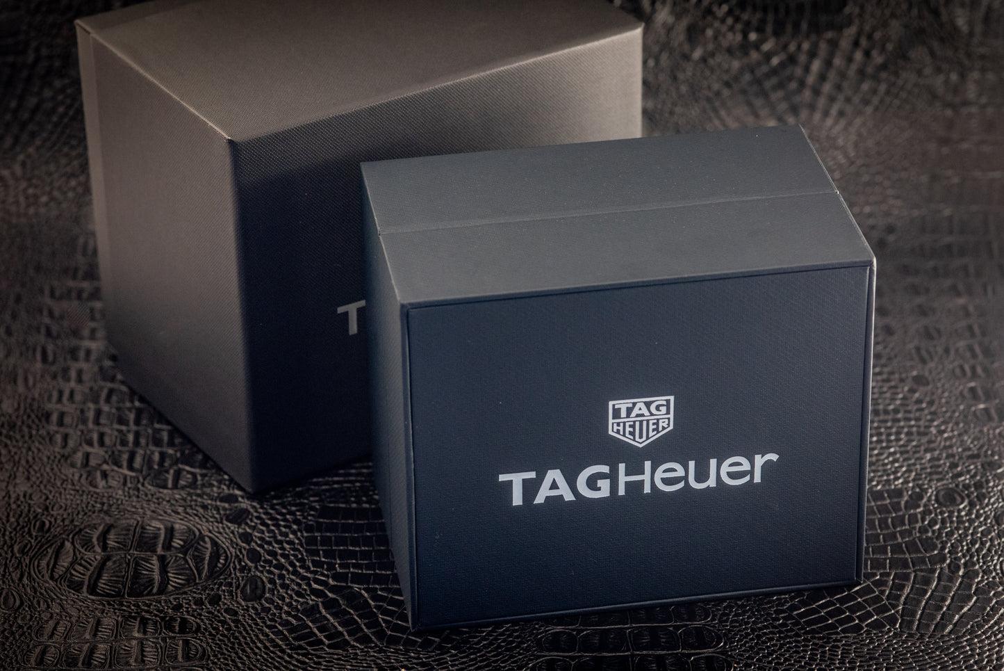 Tag Heuer Aquaracer Black Dial Red Bezel Ref WAY101B.BA0746 Box And Papers