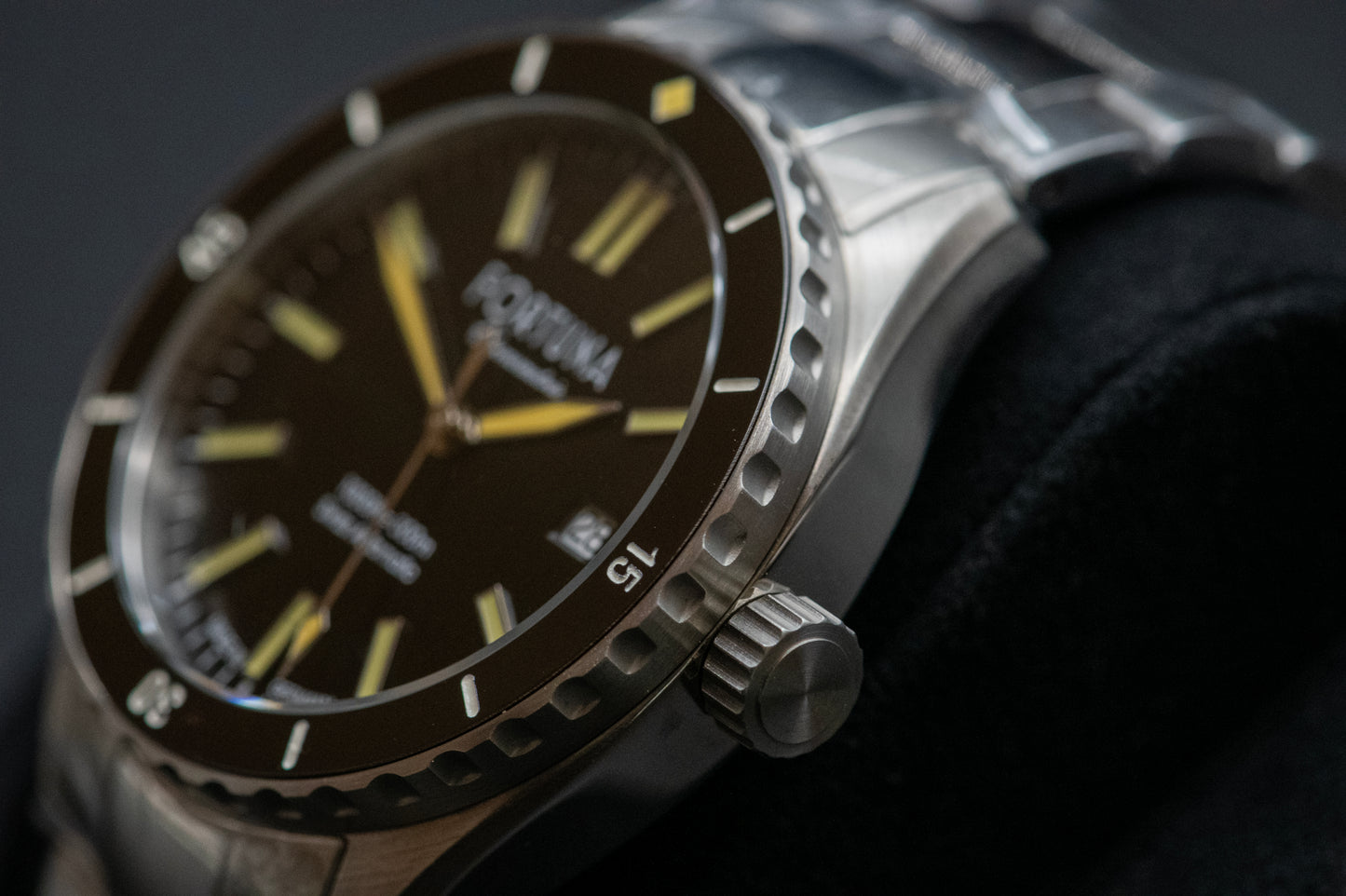 Fortuna Born to Dive Stainless Automatic Wristwatch 42.5MM