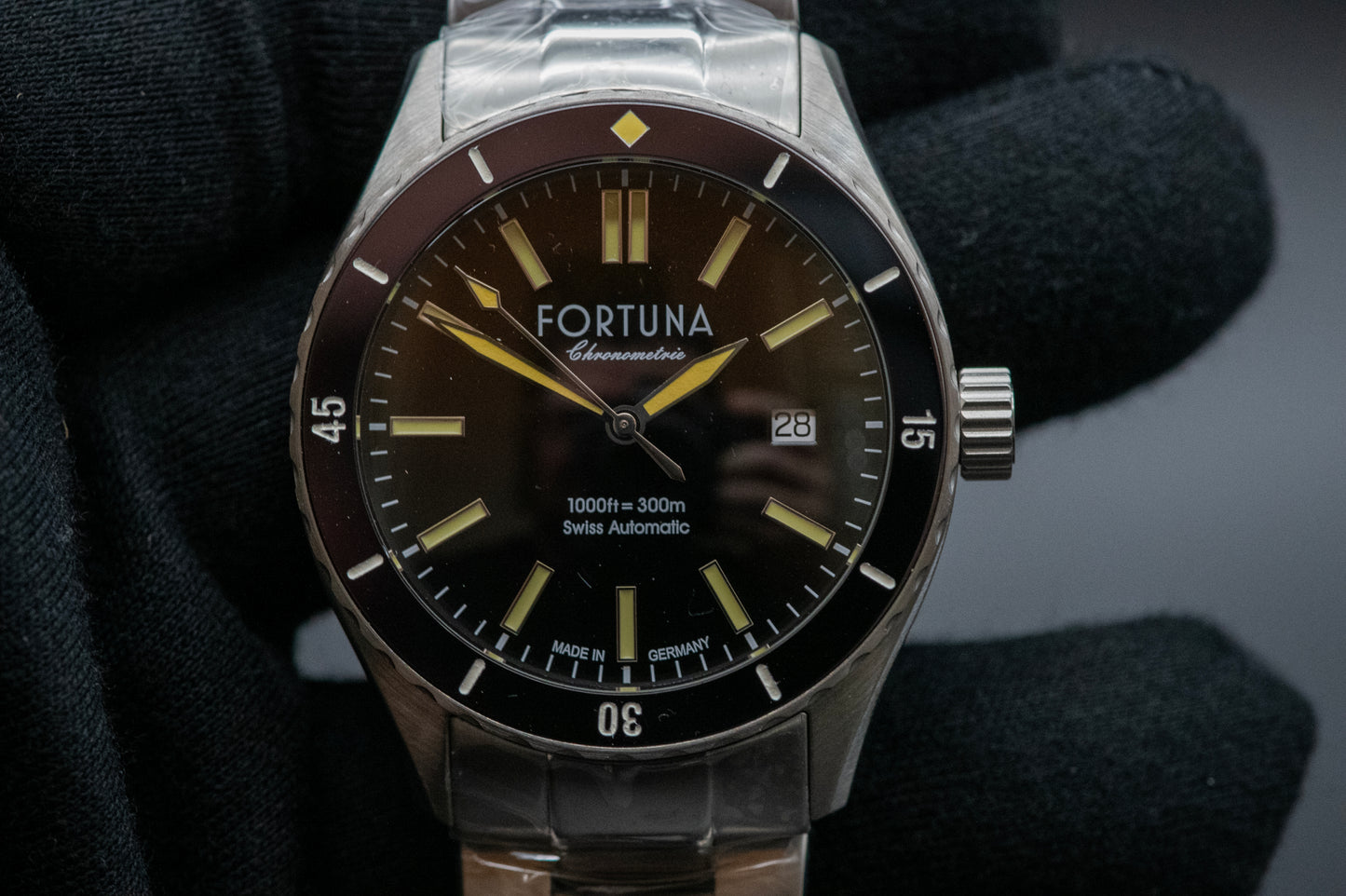 Fortuna Born to Dive Stainless Automatic Wristwatch 42.5MM